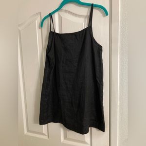 Linenfox Black Stella Top